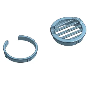 Side defrost vent for Mercedes Benz SLK230 / SLK320