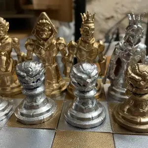 chess / Schach Golem