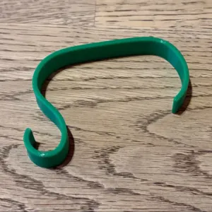 Stocking Hook for Bannister/Rail.
