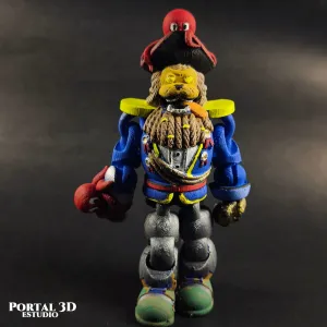 Captain Springlock / PRINT-IN-PLACE WITHOUT SUPPORT