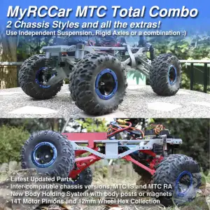 MyRCCar MTC Total RC Chassis for 1/10 Monster Crawler RC Car