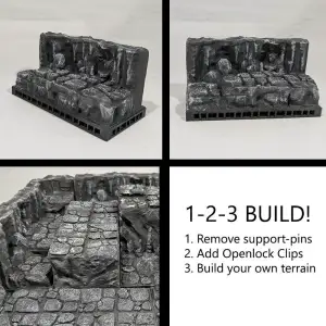 Cave tille - wall riser