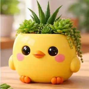 Chicken Pot Planter