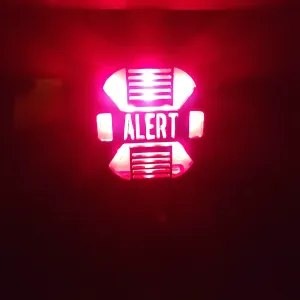 Star Trek Red Alert Brake Light Cover