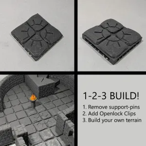 Dungeon tile - Xanathar Guild Floor Tile