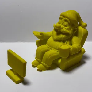Christmas santa claus chiling