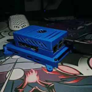 Raspberry Pi 3/4/5 case with 2,5" SSD mount