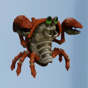 STL METAL SLUG CRAB - HUGE KONG CRABS - OHUMEIN CONGA