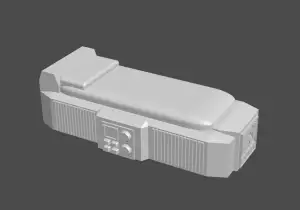 Space Station Bed for Action Figures