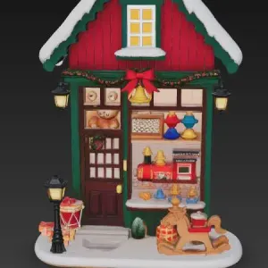 Weihnachtliches Spielzeuggeschäft