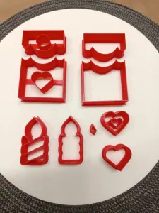 Linzer Cookie Cake Cutter Set