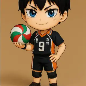 Haikyuu- Tobio.