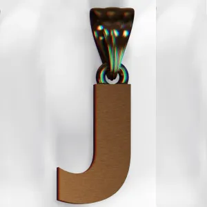 J pendants and earring