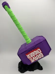 Grave Digger Mjolnir - Thor's Hammer
