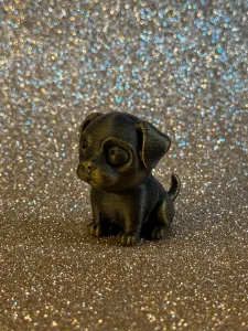 Cute Puppy Figurine – Easy Print