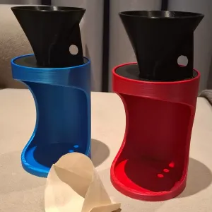 Coffee stand and cone for paper filter 100