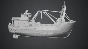 chalutier fishing boat