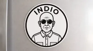 Indio Solari (Imán para heladera)
