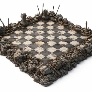 chessboard battlefield