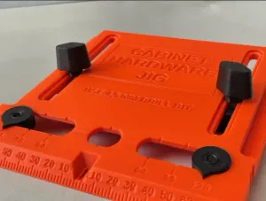 Universal Drawer Handle Jig Template