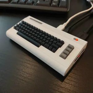 C64 RetroPie Case for Raspberry Pi ZERO (1; 2; 2W; 2W/H)