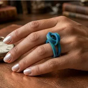 Elegant Knot Crown Ring – Noah0x03