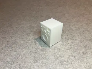 Dollhouse washing machine miniature house