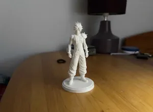 Cloud Strife Final Fantasy VII 3D Model