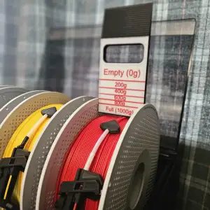 Filament checker bed scraper