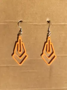 Earrings - 077 - Easy Print - Free