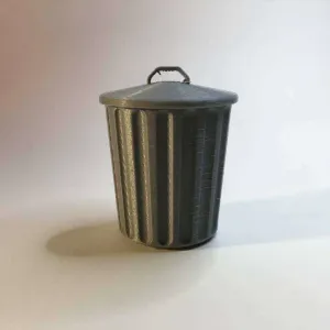 Desktop Trash Can with Lid