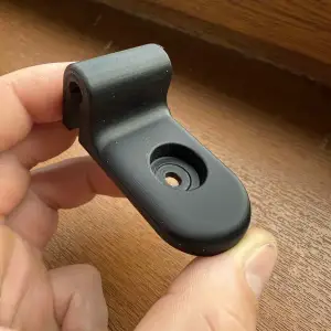 Table holder on the seat in a Mazda car
