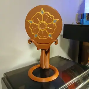 Victorian Hand Mirror and Stand