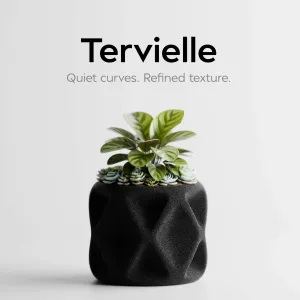 Tervielle – Quiet curves. Refined texture.