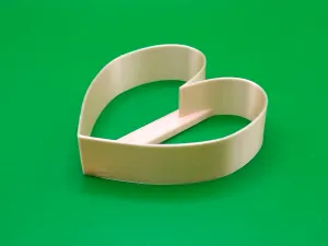 Heart-shaped slice cheese cutter