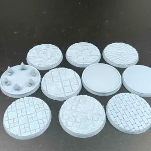 11 DnD Miniature Model Bases 32 mm RPG - Base