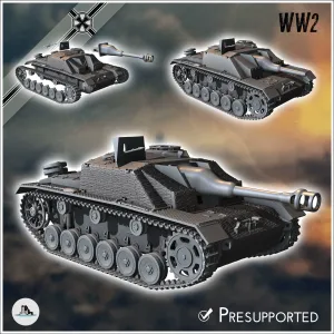 Sturmhaubitze StuH 42 Ausf. G 1944 (Sd.Kfz. 142-2) - WW2 mi