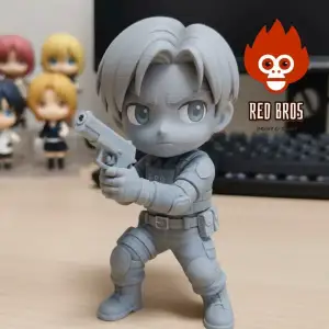 ¡El Novato de la R.P.D. llega a tu impresora! – Leon Kennedy