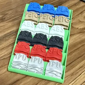 Filament clip storage