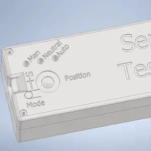Gehäuse für Servomotor-Tester (RC)