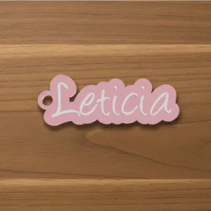 Leticia keychain - llavero