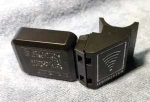 Angle adapter for mounting the bicycle computer sensor.