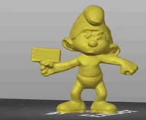 grumpy smurf