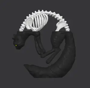 Crescent Revenant Cat