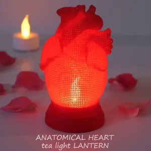 Anatomical Heart Tealight Lantern