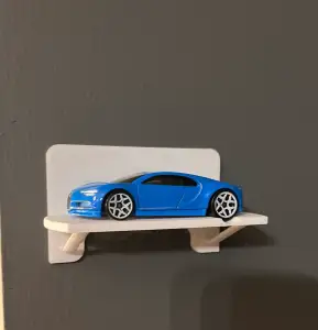 1/64 Die-Cast Car Display Shelf - For Hot Wheels & Matchbox