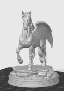 Pegaso de Montaña – Caballo Alado Mitológico