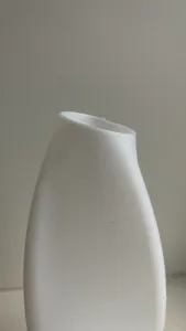Non-Planar vase 12cm tall K1