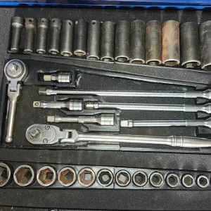 ⅜ Socket, Extension, and Ratchet Tool Storage Trays