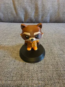 Raccoon, Land of Jails Mascot